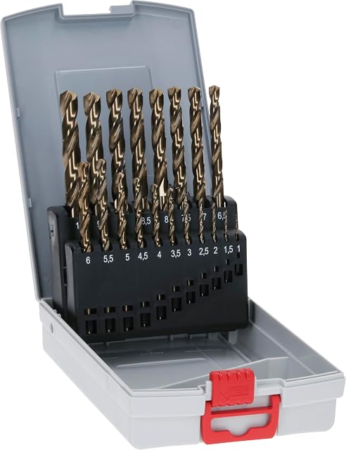 Bosch Professional HSS-Cobalt ProBox, 19 pezzi, fotografia del prodotto