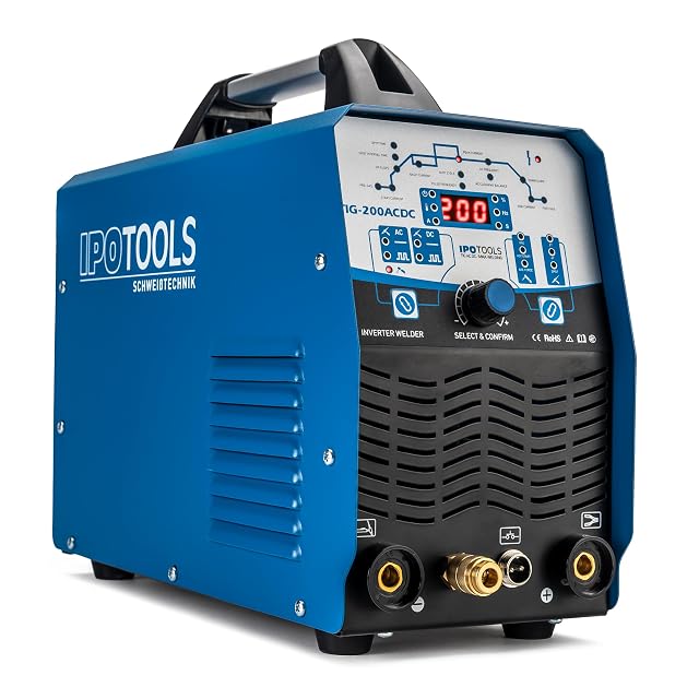 Saldatrice TIG CA/CC IPOTOOLS TIG-200ACDC, fotografia del prodotto