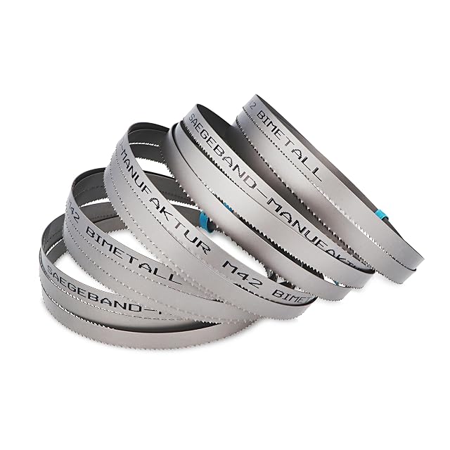Sägeband-Manufaktur M42 1620 × 13 × 0,65, 8/12 denti/pollice, confezione da 5, fotografia del prodotto