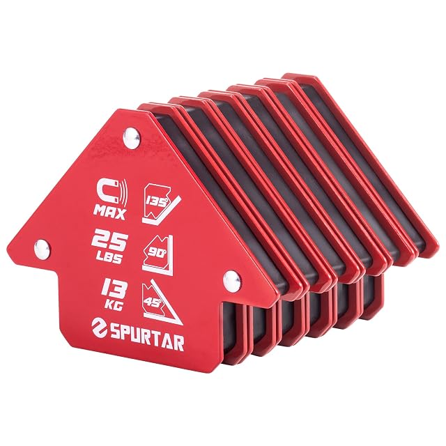 Spurtar magneti da saldatura, 6 × 13 kg, fotografia del prodotto