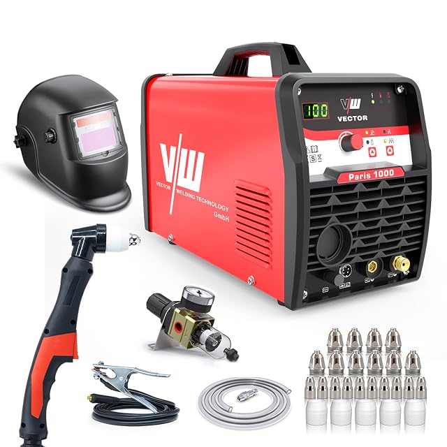 Tagliatrice al plasma trifase Vector Welding Paris 1000 da 100 A, fotografia del prodotto